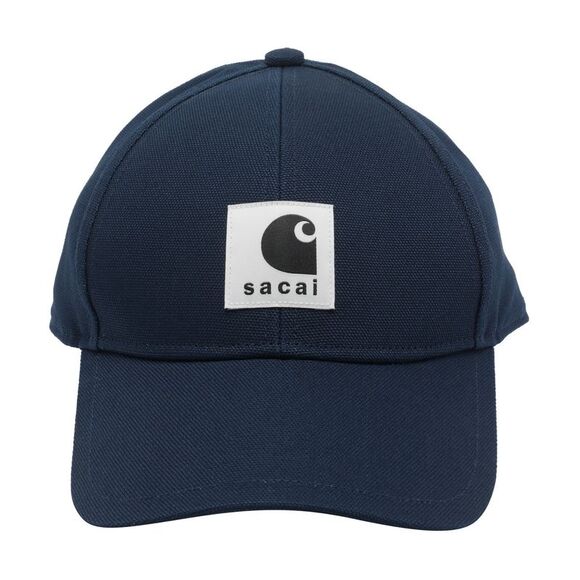 Sacai X Carharrt Wip Men Logo Baseball Cap